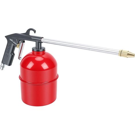 Pneumatische Motorreinigungspistole, Spritzpistole aus Zinklegierung mit ergonomischem Griff für Heimwerker und Kfz-Werkstätten (1/5)