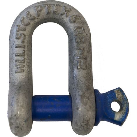 Manille en D en Alliage d'acier, 1.5t ( Prix pour 1 )