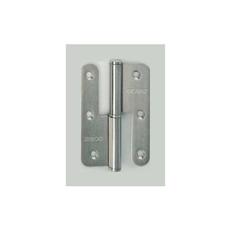 Pernio Carpinteria 90X65Mm Ocariz Inox304   Derecha 90Rs