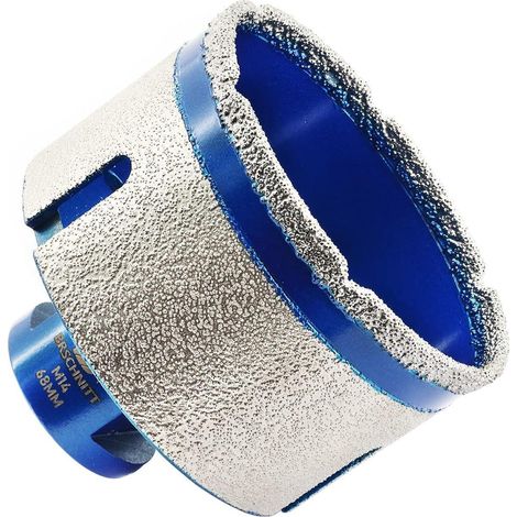 Fliesenbohrer 68mm Diamant M14 Gewinde Porzellan Marmor Granit (1/5)