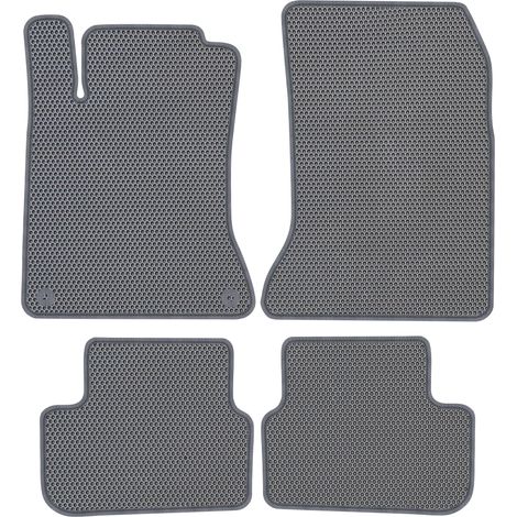 Mercedes GLA I X156 (2013-2019). Tapis de sol dédiés - EVA Gris alvéolé (1/5)