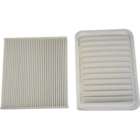 Kit de filtres à air moteur et habitacle compatible avec Toyota Corolla 2008-2014 (modèles 2009-2018).