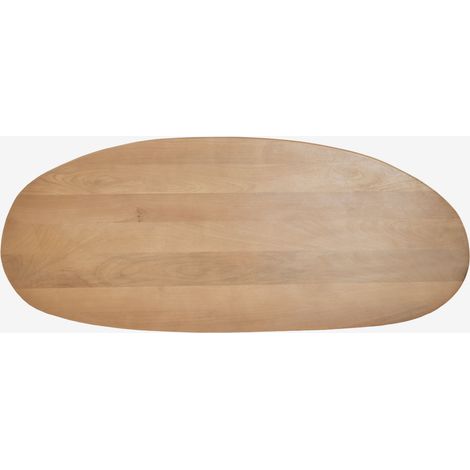 SKLUM Kopfteil ↔︎180 cm aus Agathe Mangoholz              Braun Natur                     160 cm