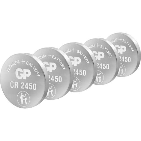 Batteria al Litio a Bottone 3V CR2450 (Blister 5 Pezzi) (1/4)