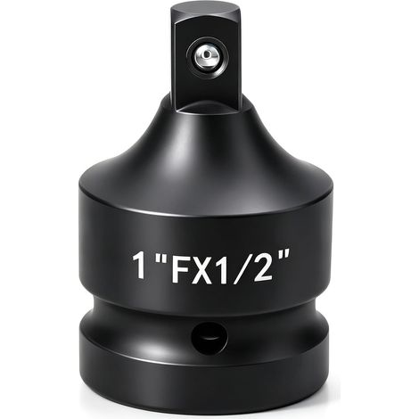 Adaptateur de douille à choc et réducteur 1" Drive F à 1/2" M, en acier au molybdène chrome molybdène conversions (1/5)