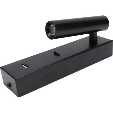 Denash LED Mur Monté Lecture Lumière avec USB, Tête De Lit Lampe (1/5)