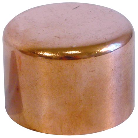 Bouchon cuivre à souder femelle - Diamètre : 22