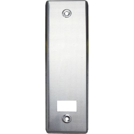 Plaque en aluminium pour collecteur d'obturation (1/2)