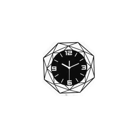 Horloge murale silencieuse, 30 cm. Horloge murale moderne avec fonction pendule, horloge originale pour le salon, le bureau et la pièce à vivre.
