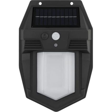 Lampe solaire LED extérieure sans fil avec détecteur de mouvement, effet tungstène et 3 modes d'éclairage (1/4)