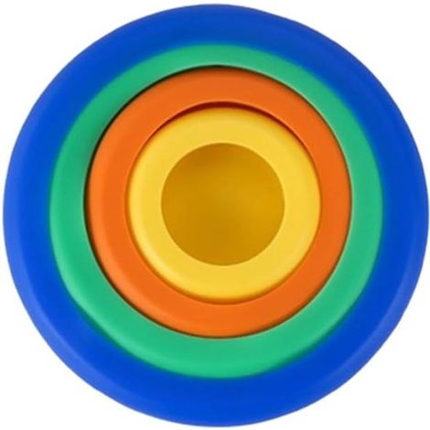 4 coperchi in silicone alimentare, a tenuta stagna, elastici, adatti a vari contenitori, a casa e in campeggio, multifunzionali (1/5)