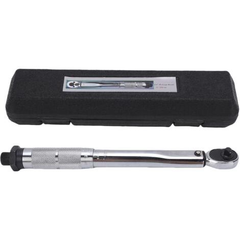 Clé dynamométrique 1/4 pouce 5-25 Nm 5 kg, réglable et préréglée, pour vélos, motos, professionnels et bricoleurs (1/5)