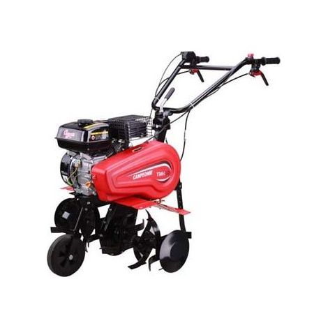 Motoculteur thermique 6,5 CV – Moteur 4 temps ECO200 – Largeur de travail 60-80 cm – 24 couteaux de 25 cm pour préparation du sol - tm-450g (1/2)