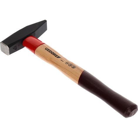 600 E-500 Martillo de herrero ROTBAND-PLUS con mango de fresno 500 g (1/4)