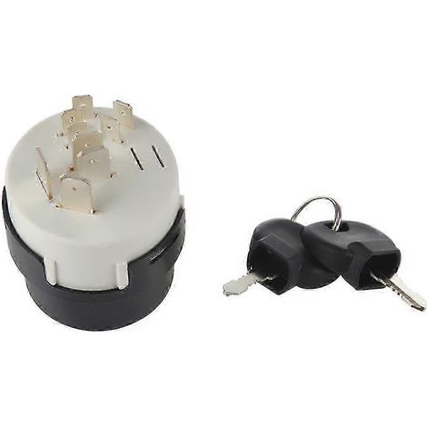 Démarreur à interrupteur d'allumage 701/80184 (701 80184 701-80184 9P) compatible avec les chargeuses-pelleteuses 3CX et 4CX. (1/5)
