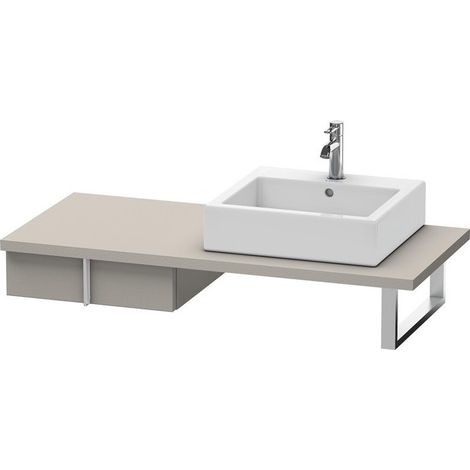 Duravit Vero Base per consolle, 6568, 1 cassetto, 500 mm, Colore (anteriore/corpo): Terra Opaco - VE656801414