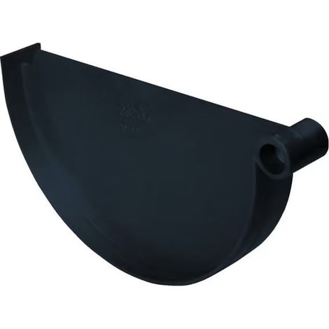 First Plast – Raccord pour gouttière PVC 25 – Couleur anthracite – Résistant aux UV et intempéries – Longévité optimale