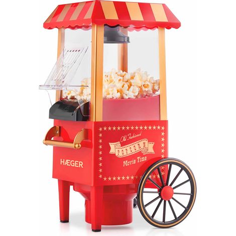 haeger Appareil à popcorn rétro rouge 1200 W vintage (1/2)