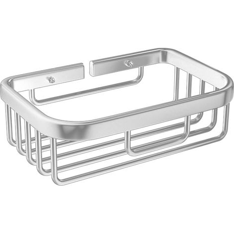 Boîte de rangement pour papier toilette murale sans perçage, étanche, couleur argent. (1/5)