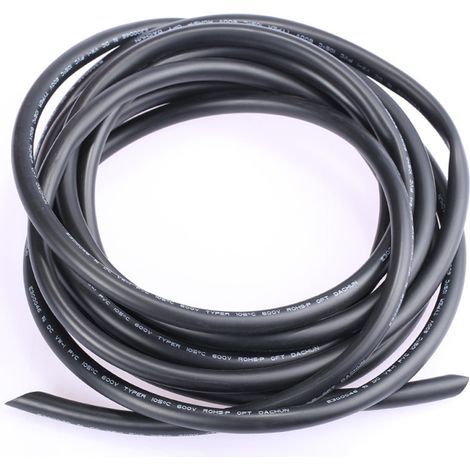 Durite essence renforcée - Couvre-tuyau en PVC, protection d'isolation pour fils mécaniques d'éclairage et d'équipements électriques (1/4)