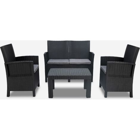 Set esterno giardino divano 2 poltrone tavolino Taormina Grand Soleil (1/5)