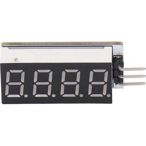 Digitales Röhrenanzeigemodul, 0,36 Zoll, rote LED, 4-stellig, RXD-Pin, TTL232 für DIY-Elektronik