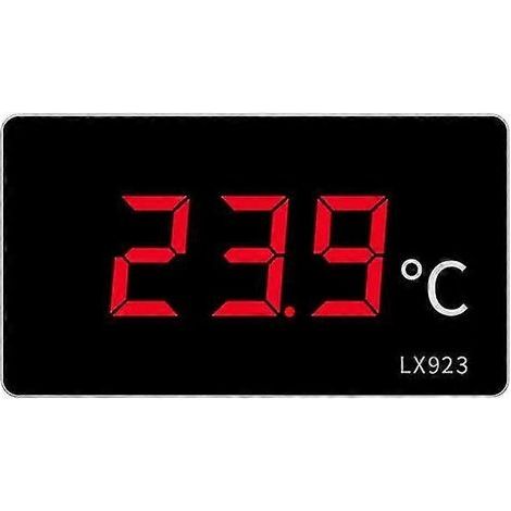 Thermomètre avec affichage LED et sonde pour piscines, étanche, pour mesurer la température de l'eau des piscines, spas, jacuzzis et aquariums.-AquaForge (1/5)