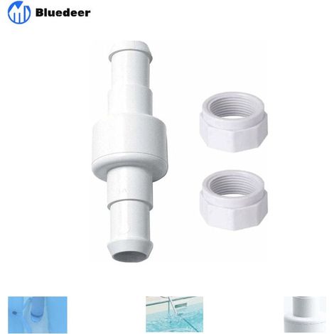 Tuyau D Alimentation - Roulement A Billes Rotatif Remplaçable - Pour Nettoyeur De Piscine - 15 M (1/5)