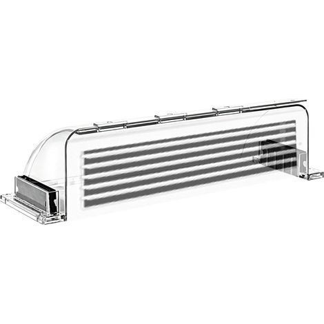 Deckenlüftungsabweiser Anti-direktes Blasen einziehbar Decken-Bodenlüftungsabweiser für Fenster, HVAC, Bodenwand, Zuhause, Büro, Wohnmobil, Wohnung, Wohnzimmer (1/5)