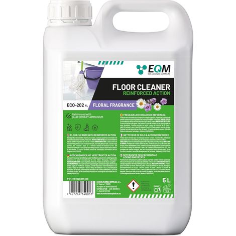 Nettoyant Sol Multi Surface - Action renforcée pour un plus de nettoyage - 5L - Haut pouvoir dégraissant et désodorisant - Arôme floral (1/5)
