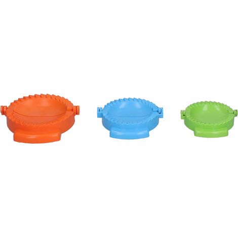 Set aus 3 Nudelpressformen aus Kunststoff für Ravioli, Piroggen und Törtchen, ein praktisches Küchenutensil. (1/5)