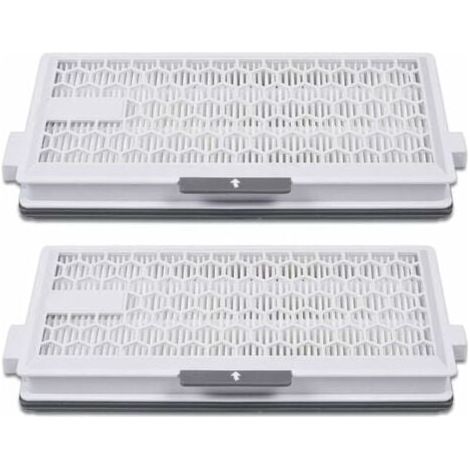 2-Pack Airclean Plus 50 HEPA Filter for Miele Complete C3 Powerline, S8340 – Air Clean SF-HA 50 for Complete C2 C3 Compact C1 C2 – Replacement Accessories for MUMU Vacuum Cleaners (1/4)