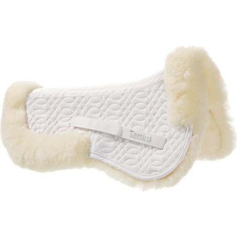 Sottocuscino Tattini in agnellino australiano e cotone con imbottitura taglia FULL: L FULL, bianco (01) (1/2)