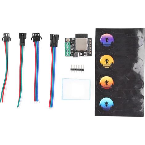 Module de commande LED sans fil WiFi intelligent pour bandeau lumineux carte DIY interface Type-C (1/5)