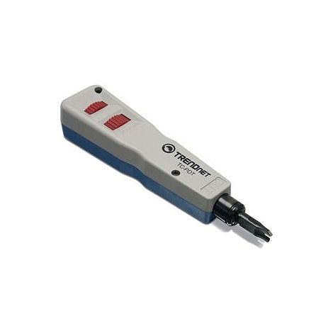 Trendnet TC-PDT Punch Down Tool with 110 and Krone Blade analizzatore network Blu, Bianco (1/4)