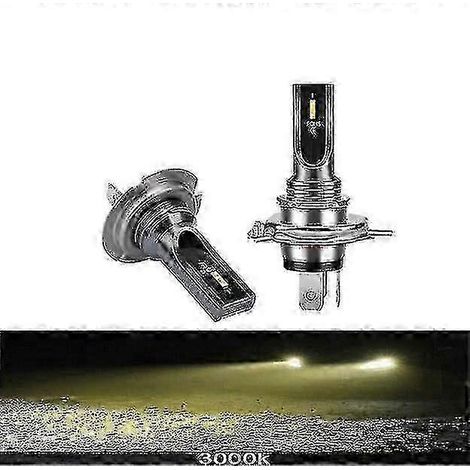 Phare LED compatible avec le marché européen (3000K Golden H9) (1/5)