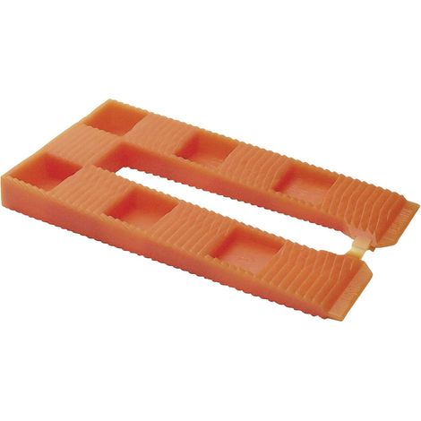 Primo Kunststoffkeil Orange 30 Stück Fliesenkeil