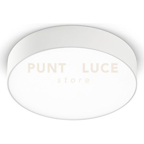 GPL261C- PLAFONIERA IN ALLUMINIO BIANCO A LED 3000K 1500LM 20W D.21CM