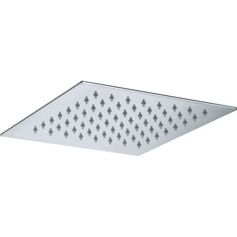 Soffione Quadro Ø200X200 Acciaio Inox
