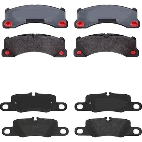 KIT PASTIGLIE FRENO ANTERIORI E POSTERIORI compatibile con RENAULT ESPACE V (JR) / PASTIGLIE FRENANTI AUTO OEM P 68 067  P 68 071,P 68 064 / SOSTITUZIONE DIRETTA / BASSA POLVERE / SILENZIOSO