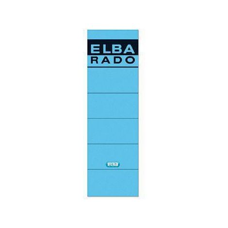 ELBA Ordneretikett 100420952 breit/kurz sk blau 10 St./Pack. (1/5)