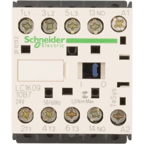 Contacteur TeSys LC1K 3P AC3 440V 9 A bobine 24 VCA - LC1K0910B7