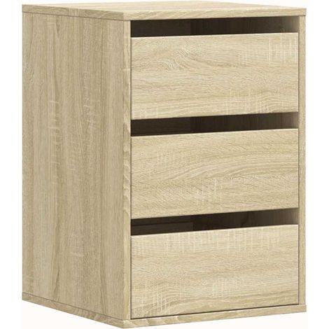 Maison Exclusive - Cassettiera Angolare Rovere Sonoma 40x41x58cm Legno Multistrato