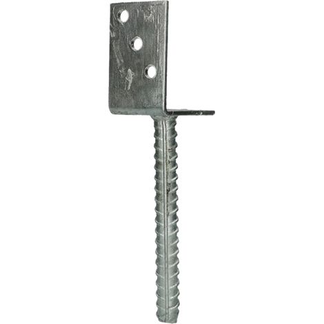 Pfostenanker zum Einbetonieren für 8 x 8 cm Pfosten L-Anker - pro