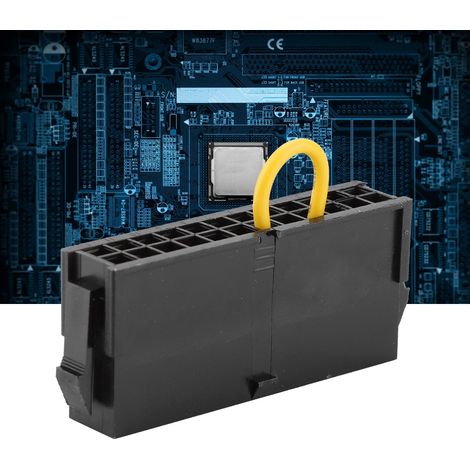 Bloc d'Alimentation 24 Broches ATX pour Rig de Minage Cryptomonnaie, Câble d'Extension 20+4 Pin (1/5)