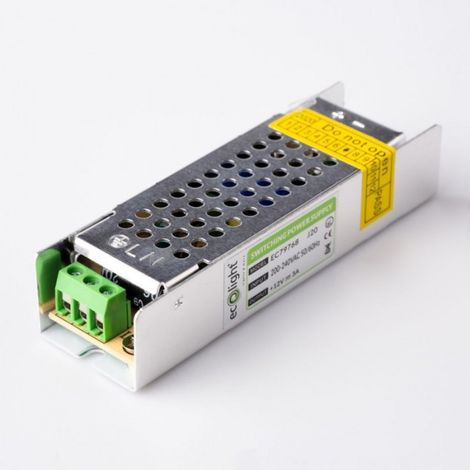 Alimentation modulaire LED mince 12 V IP20 36 W EcoLight