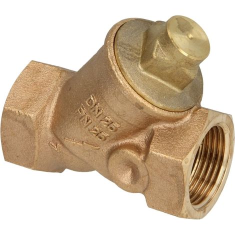 Clapet de retenue 1, laiton rouge pression d’ouverture 40 mbars