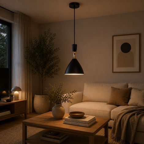 Lampada a Sospensione "Lia"  [SKD-P127-G]