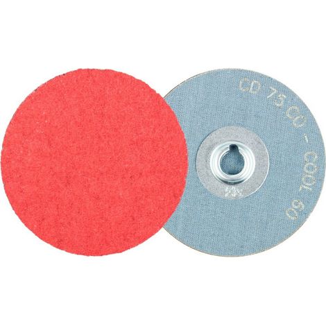 PFERD TOOLS COMBIDISC Keramikkorn Schleifblatt CD Ø 75 mm CO-COOL60 für Stahl und Edelstahl 50 Stk (1/5)