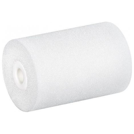 Rouleau mousse laque 2 pièces blanc 5 cm (1/2)